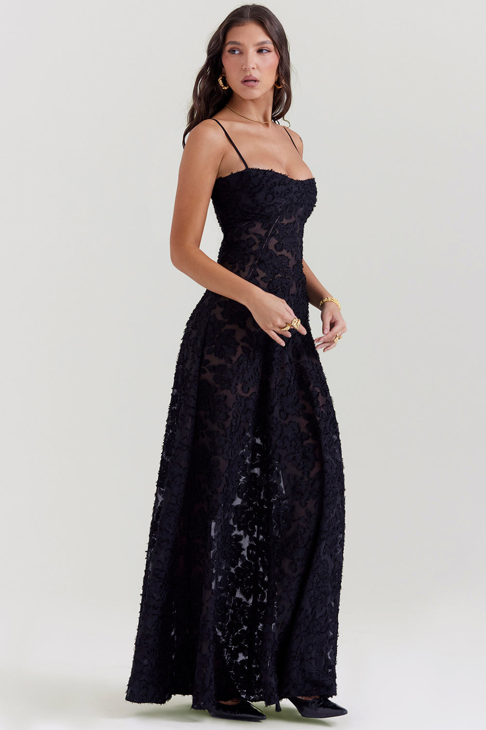 Elvina - Elegancka Maxi Sukienka