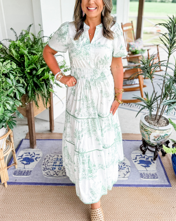 Eliza | Klasyczna Maxi w Toile