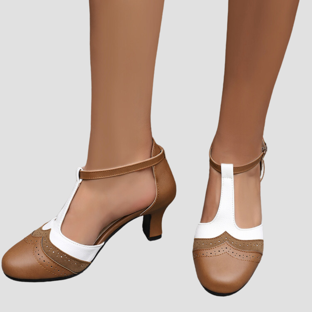 NATASHA | Wygodne vintage'owe szpilki z klasą