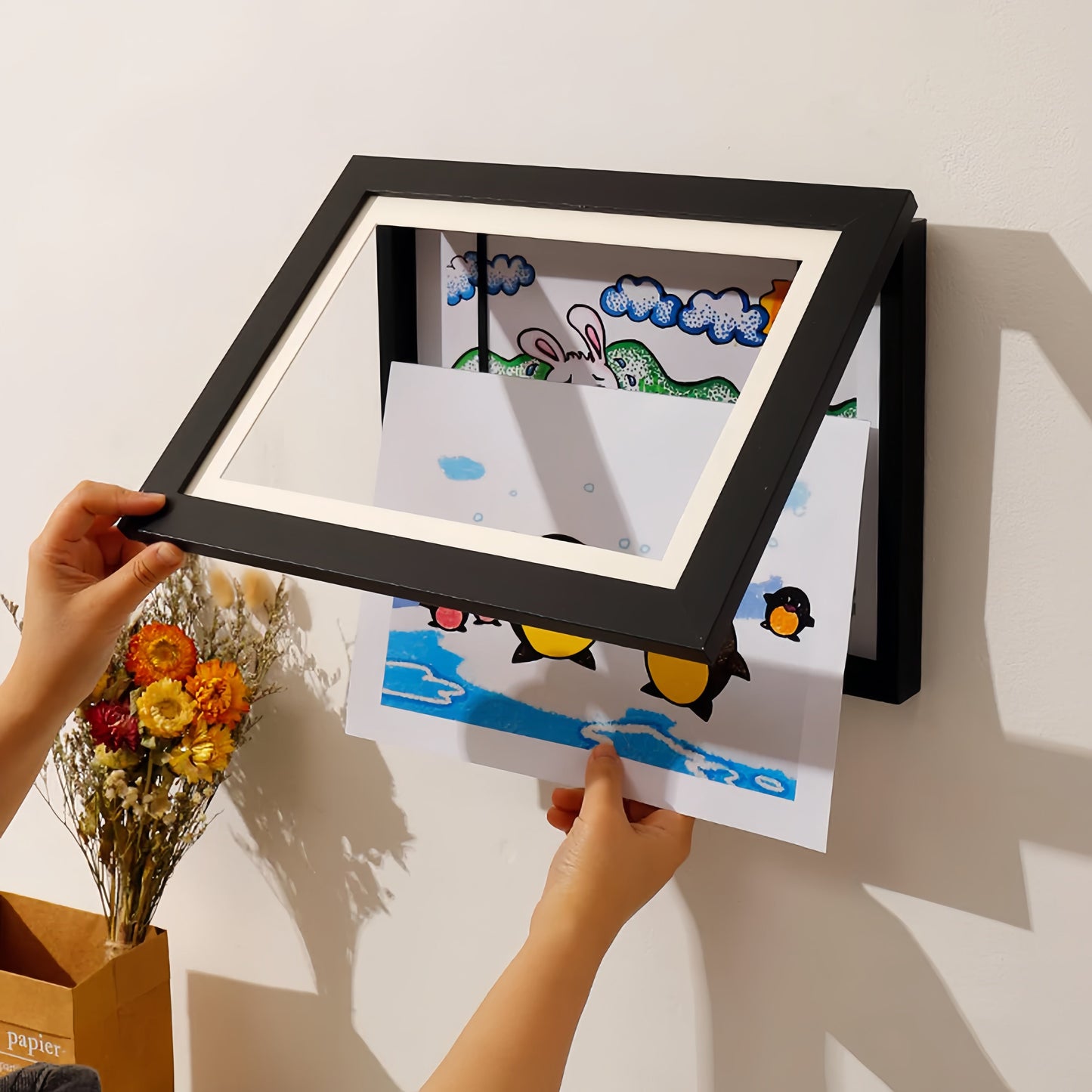 MemoryFrame Kids™ - Przekształć swoją lodówkę w prawdziwą galerię sztuki