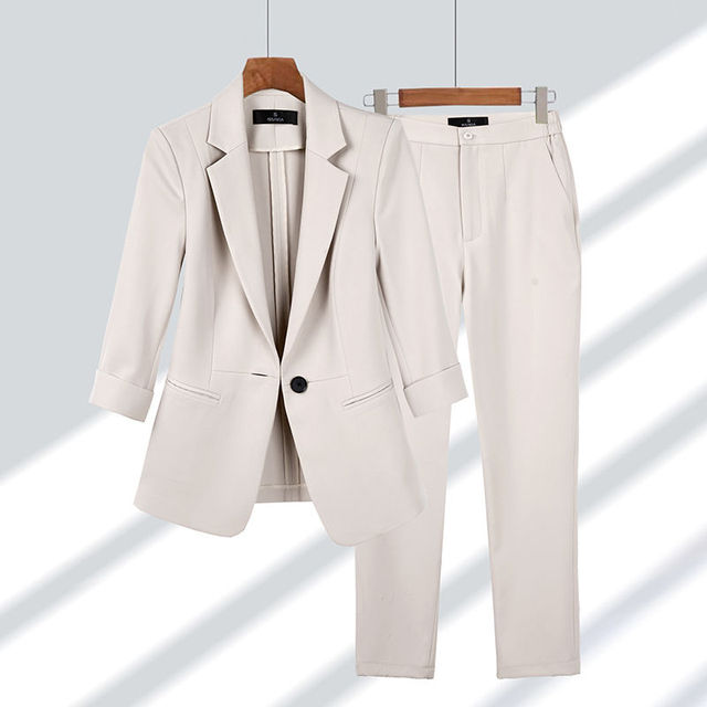 Fleur | Elegancki damski blazer i zestaw spodni