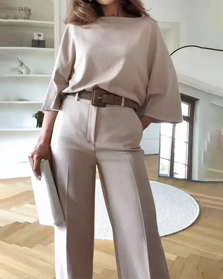 Elena - Elegancki dwuczęściowy zestaw damski
