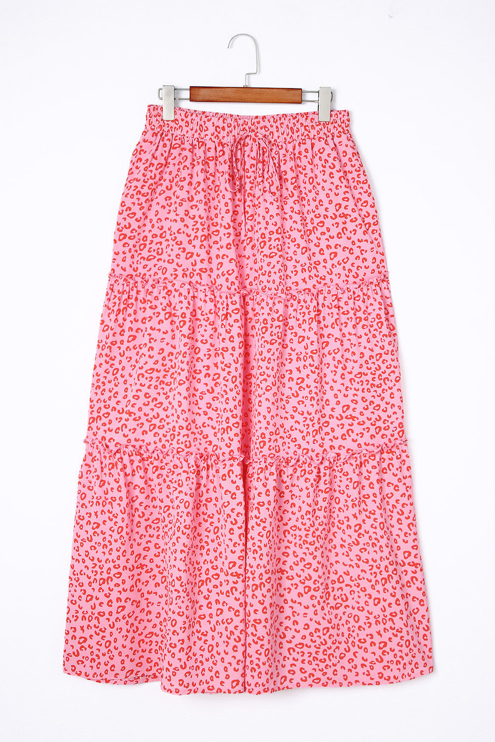 Spódnica maxi w panterkę