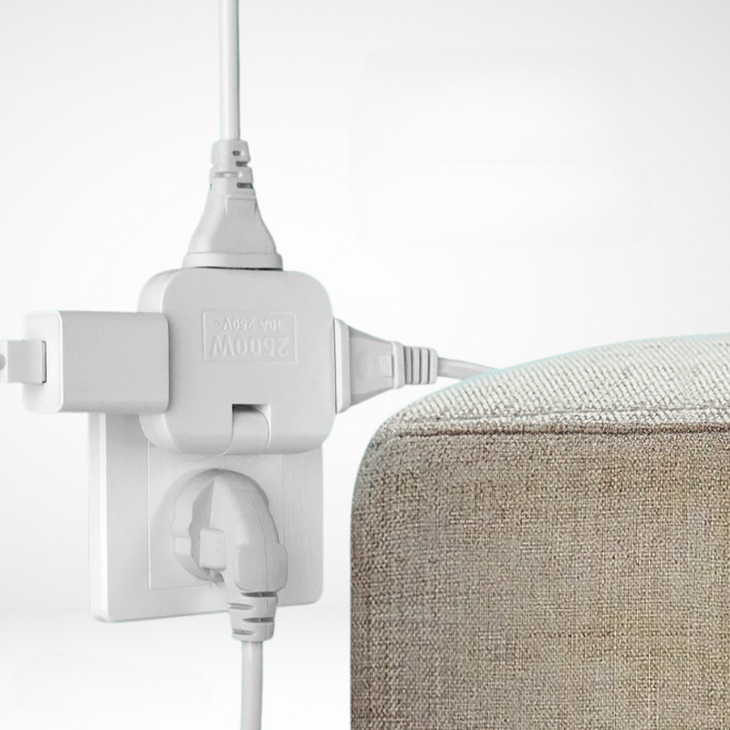 Kompaktowa i elegancka uniwersalna listwa zasilająca