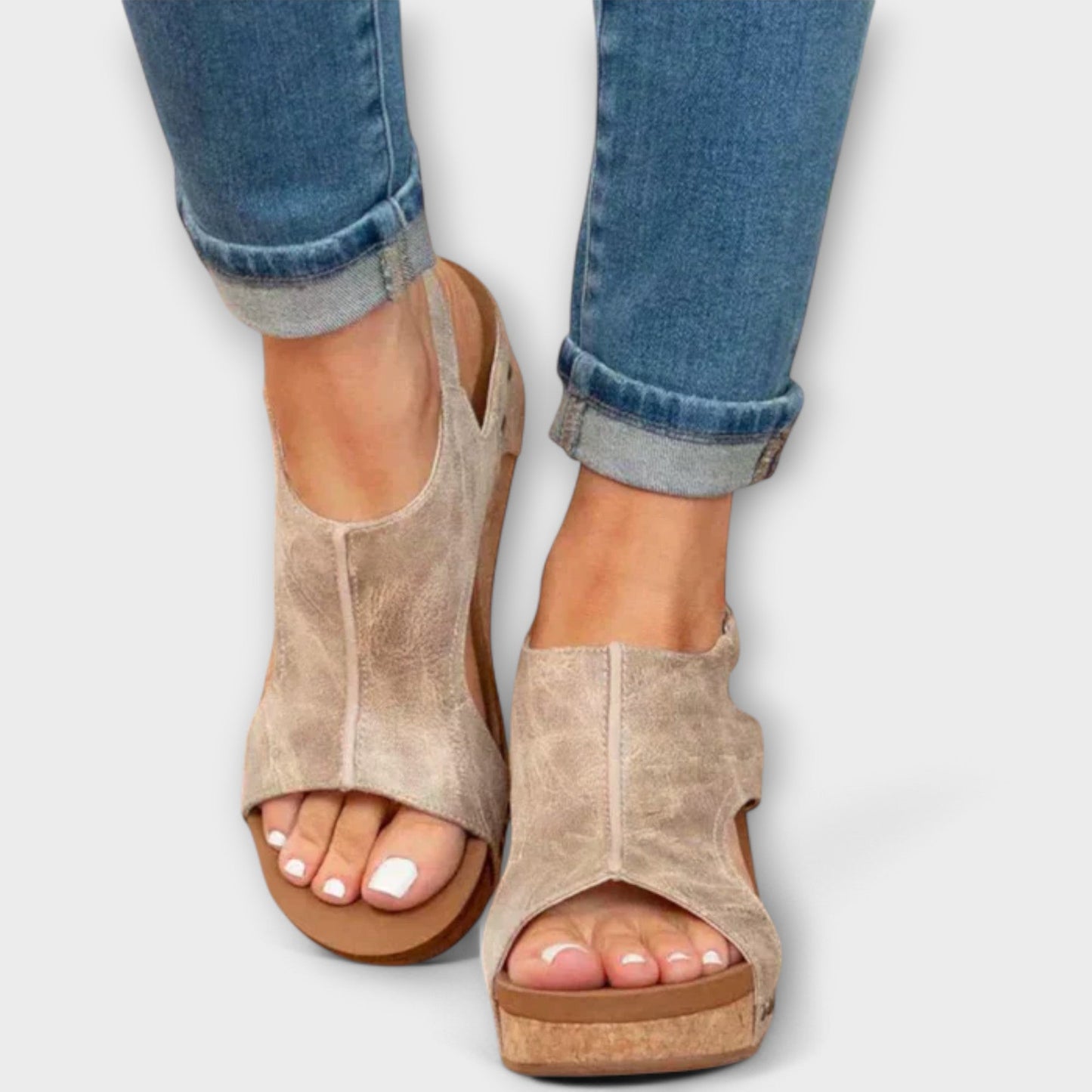 Ortopedyczne Buty z Obcasem Wedge