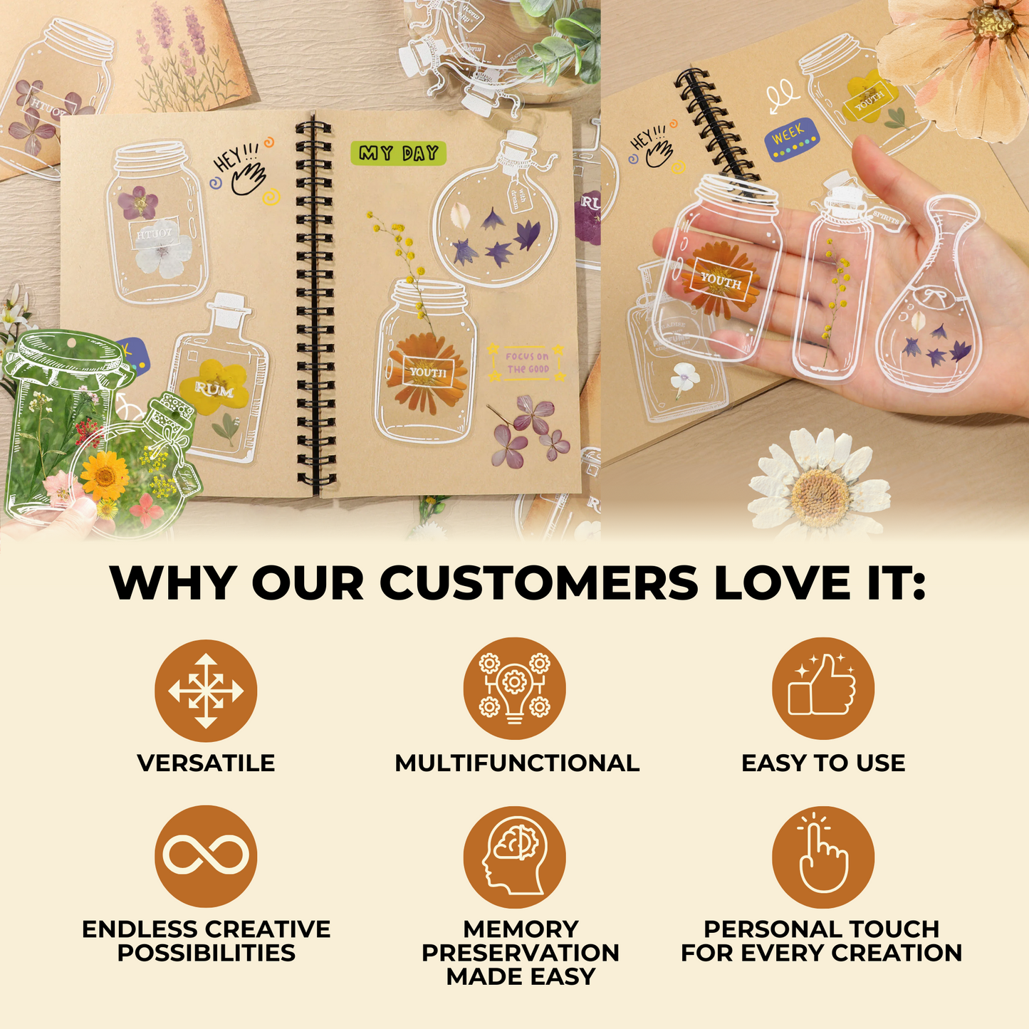 BlossomTabs™ - Idealne dla miłośników książek