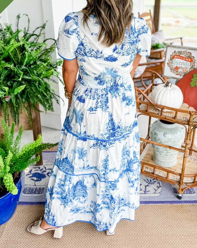 Eliza | Klasyczna Maxi w Toile