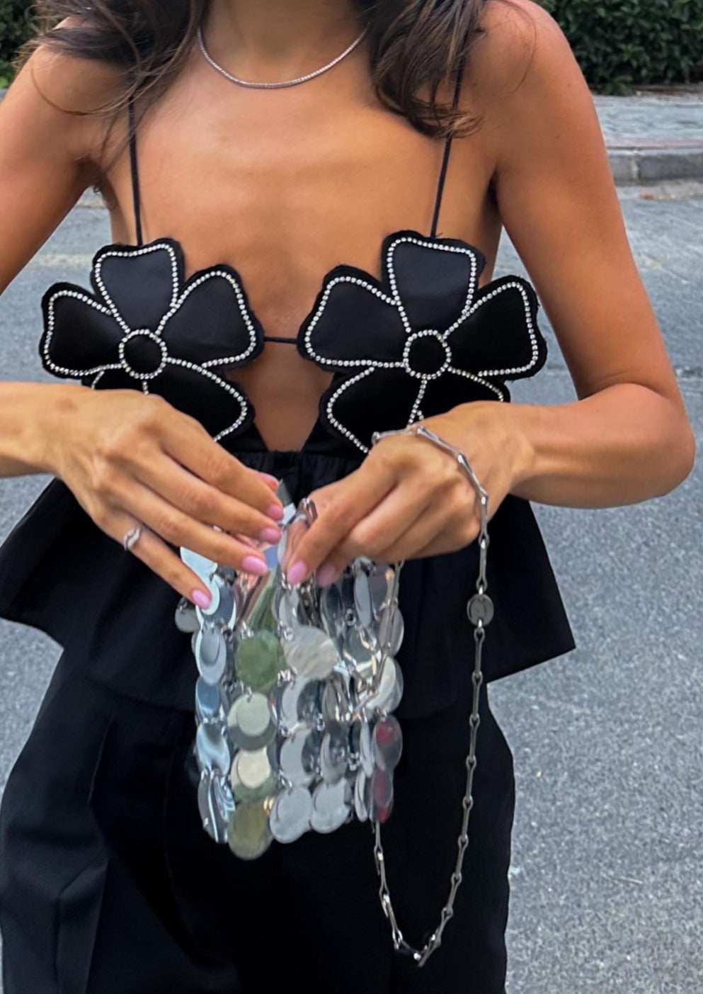 Top Arabella Czarny