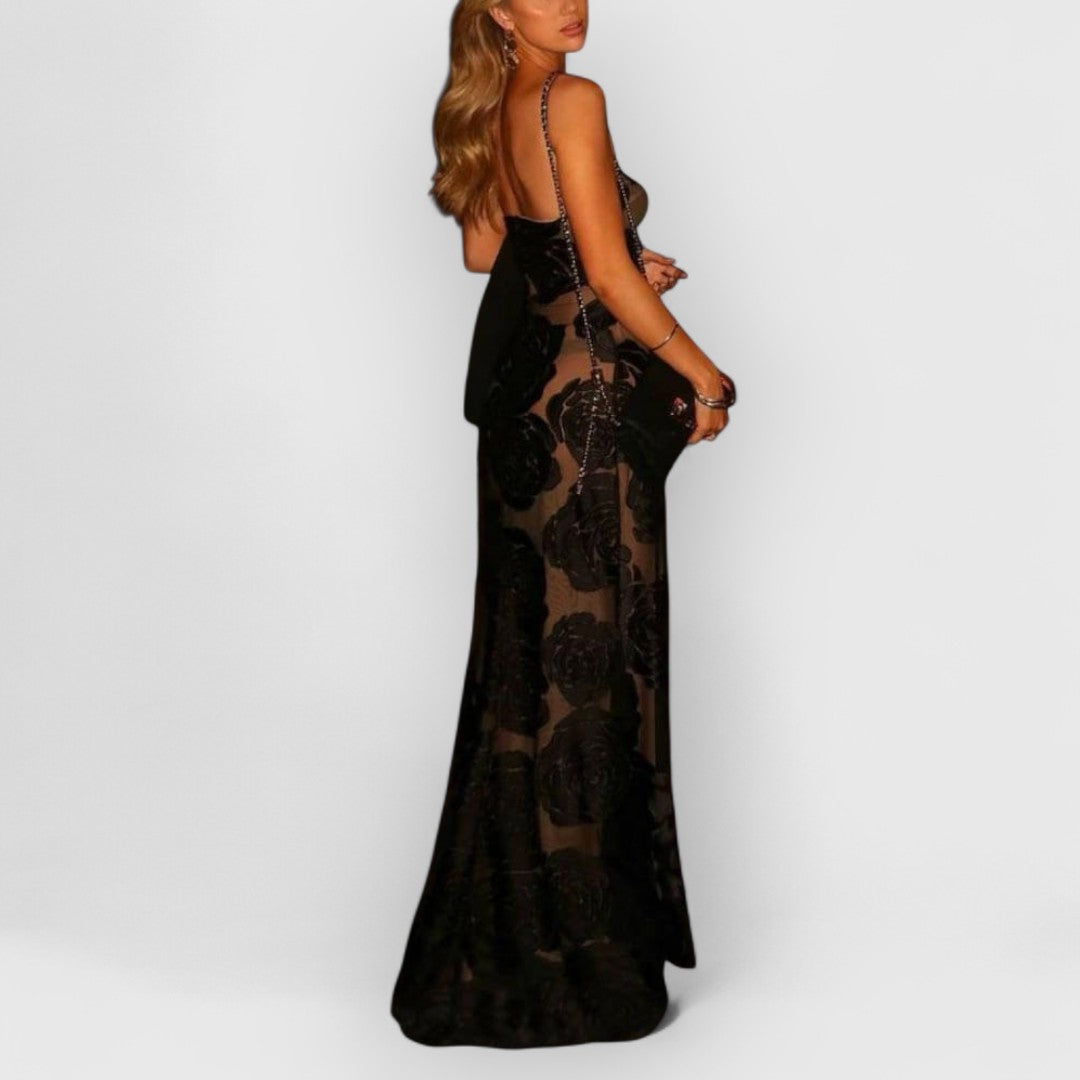 Reina | Sukienka Premium-Maxikleid z kwiatowym wzorem