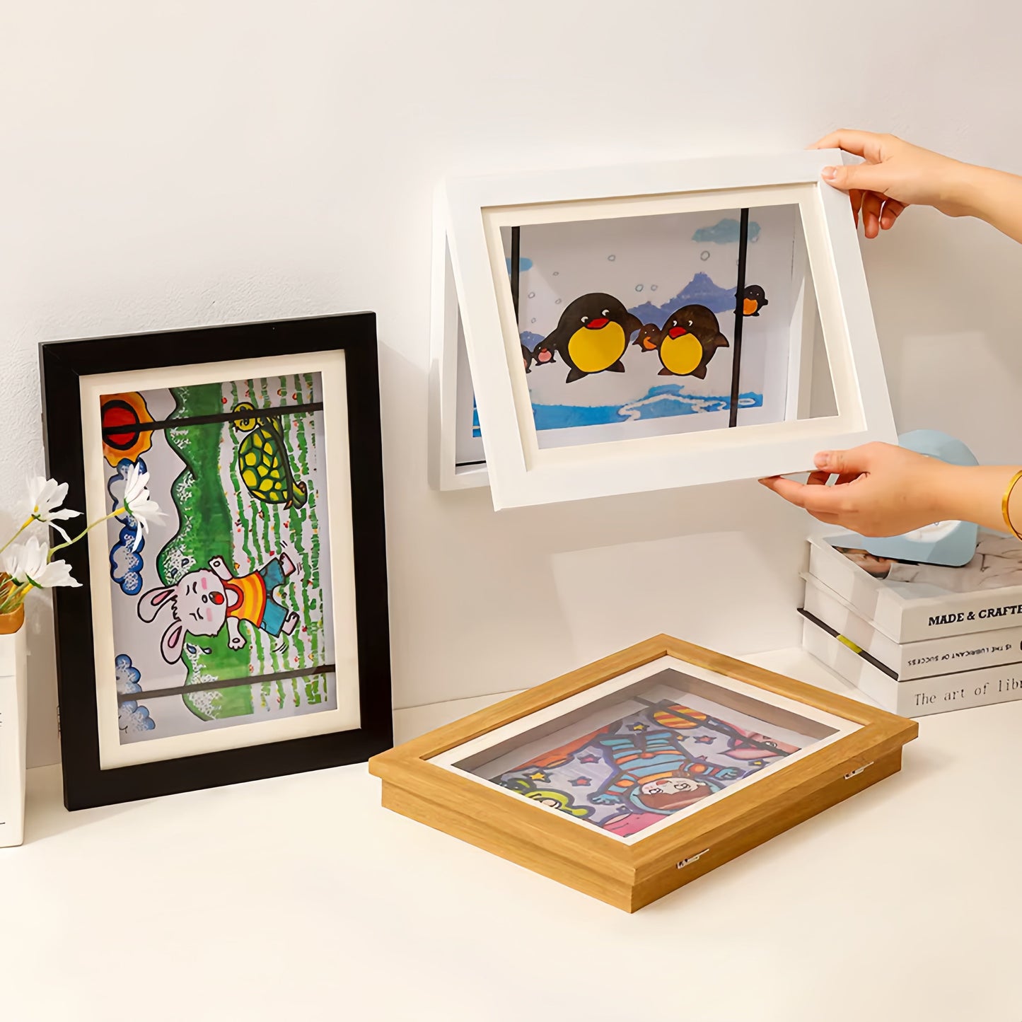 MemoryFrame Kids™ - Przekształć swoją lodówkę w prawdziwą galerię sztuki