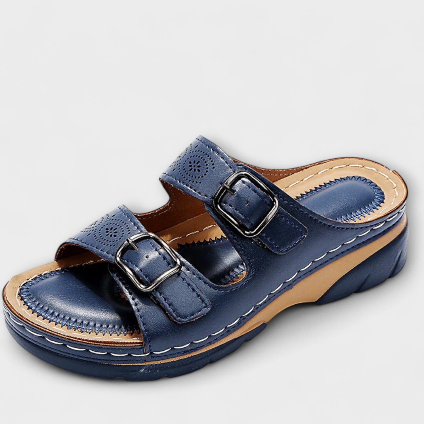 Ortopedyczne Skórzane Sandały