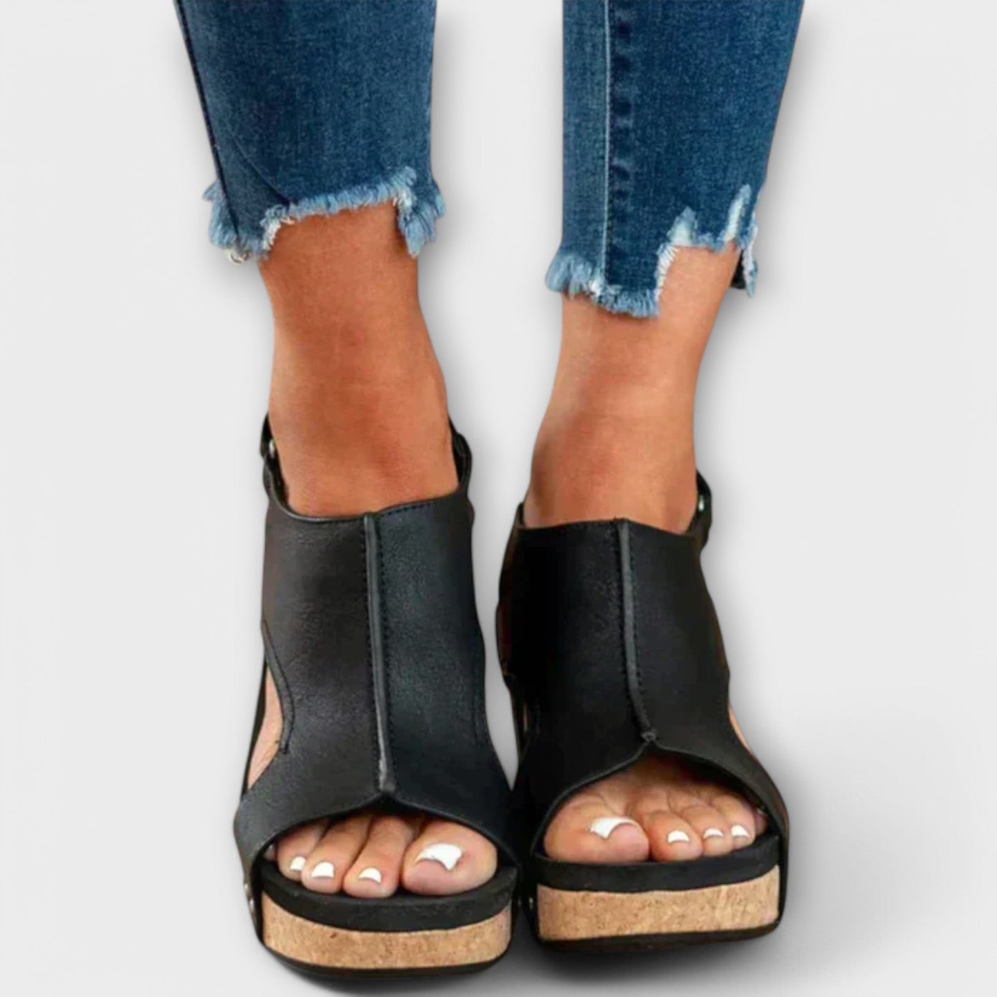 Ortopedyczne Buty z Obcasem Wedge
