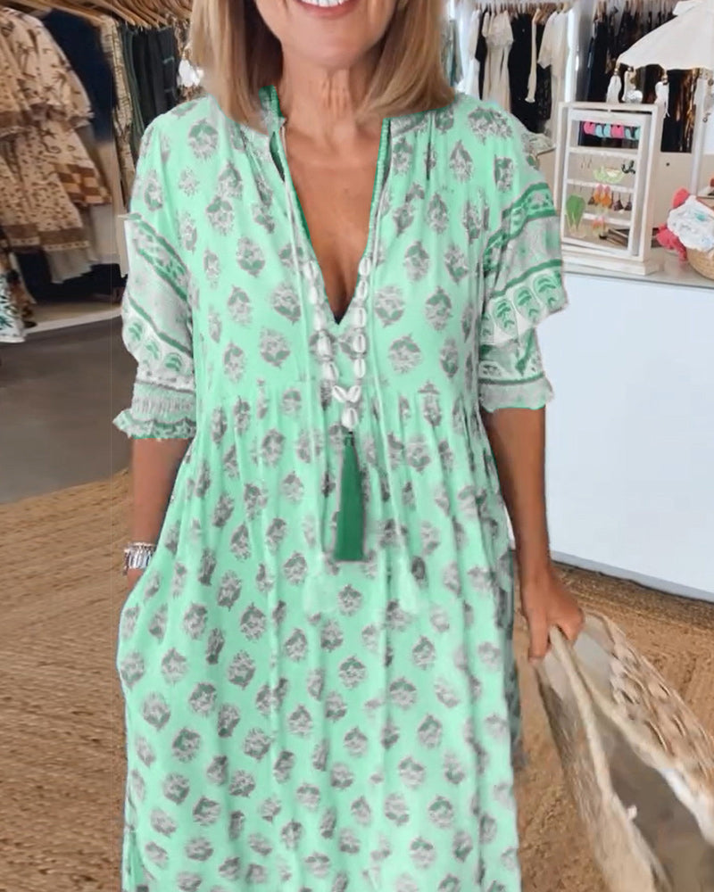 Sukienka Maxi Margaret w Boho Stylu