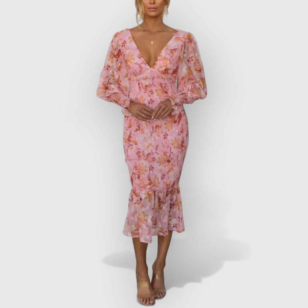 Camille | Kwiatowa elegancja w sukience