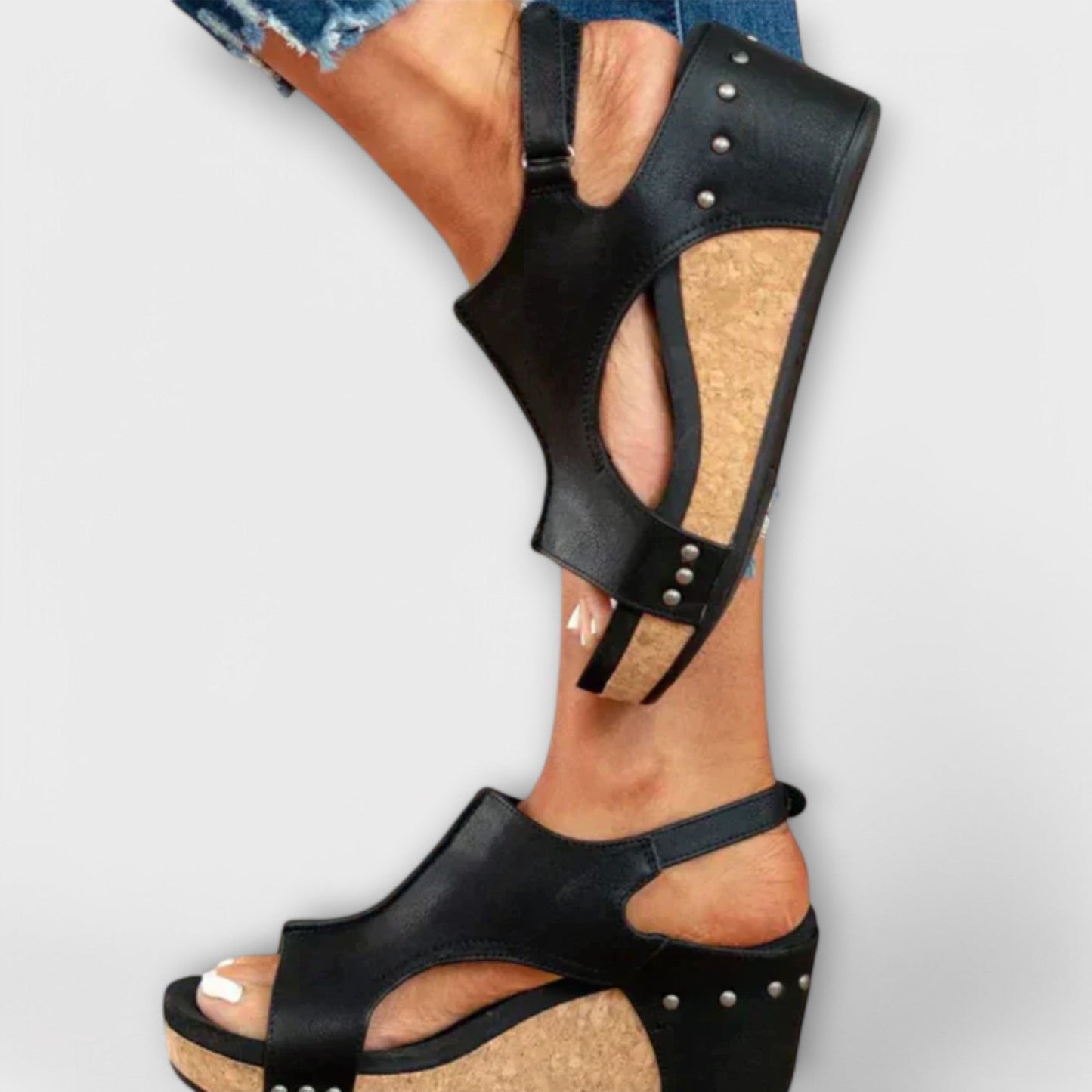 Ortopedyczne Buty z Obcasem Wedge