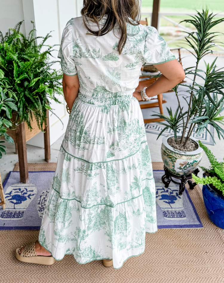 Eliza | Klasyczna Maxi w Toile