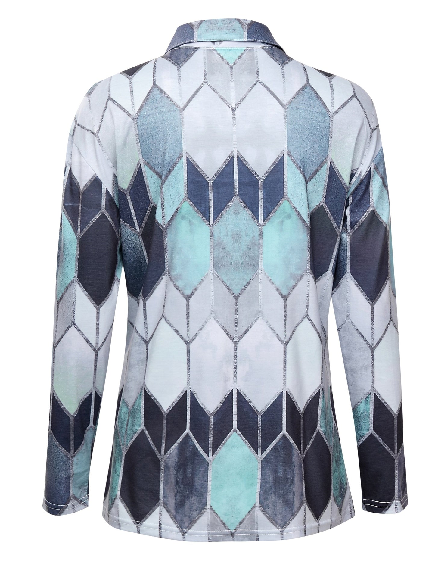 Sophie | Eleganckie biurowe casual topy z zamkiem
