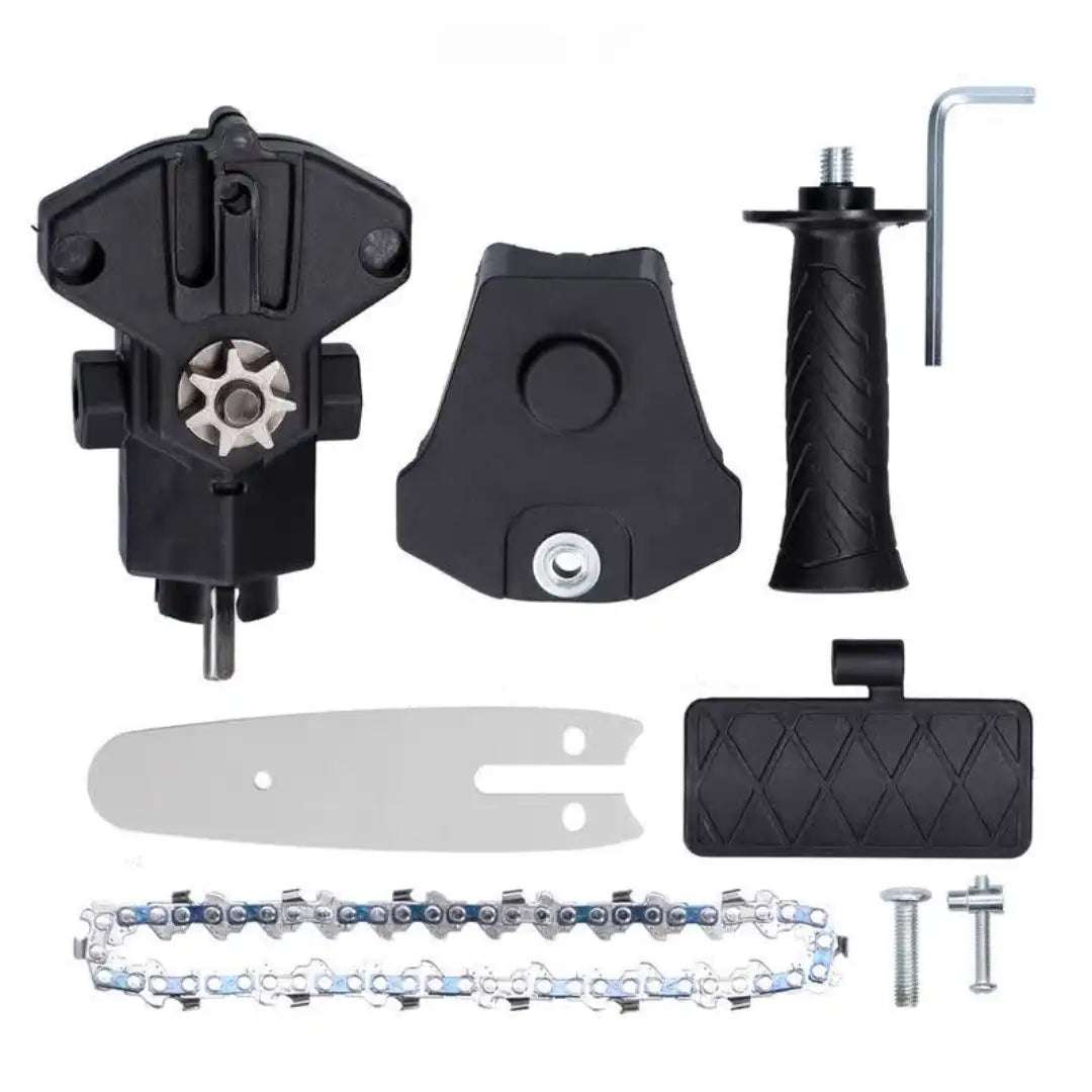 ChainMaster Pro - Przekształć swoją wiertarkę w potężną piłę łańcuchową