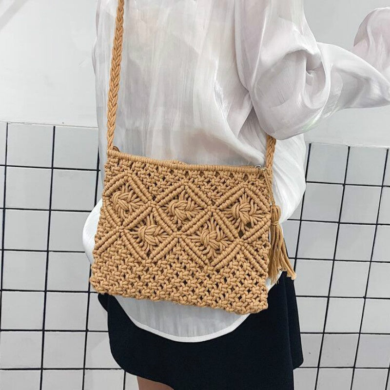 Vardi Dante™ Gwen Woven Torebka na Ramię | Letnia i Stylowa Torebka Damska
