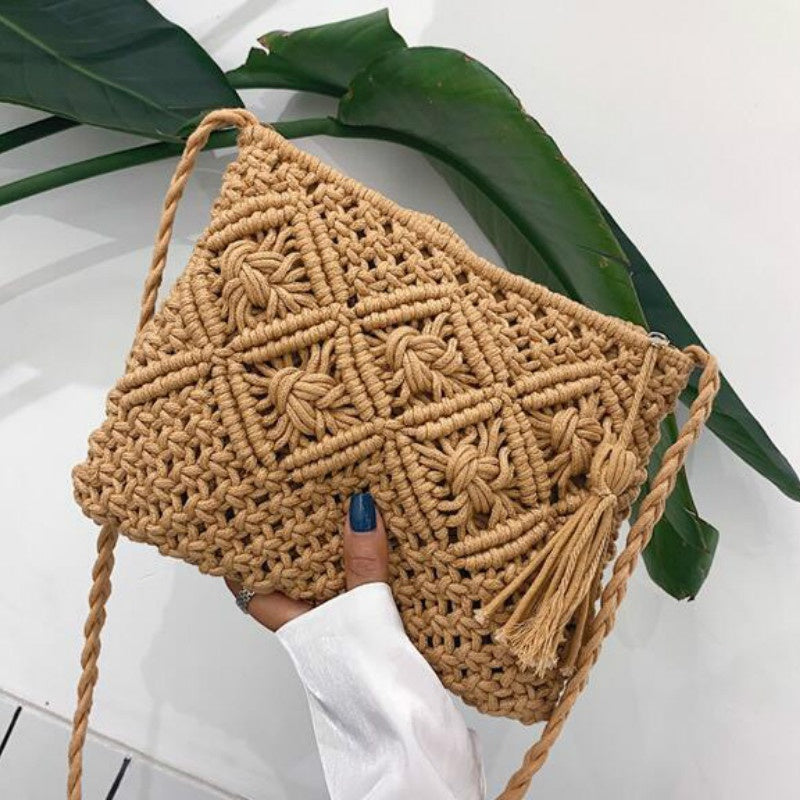 Vardi Dante™ Gwen Woven Torebka na Ramię | Letnia i Stylowa Torebka Damska