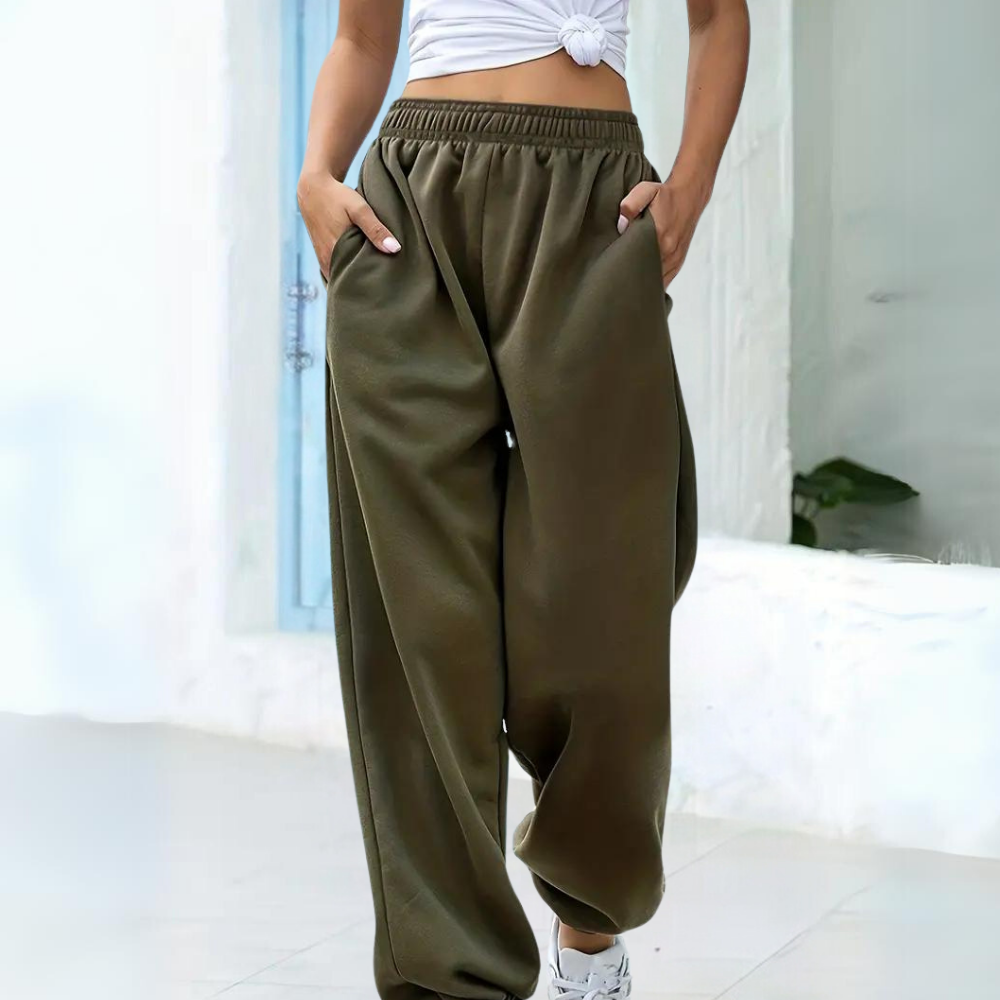 Jacintha - Stylowe spodnie z elegancją