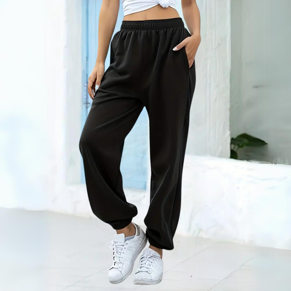 Jacintha - Stylowe spodnie z elegancją