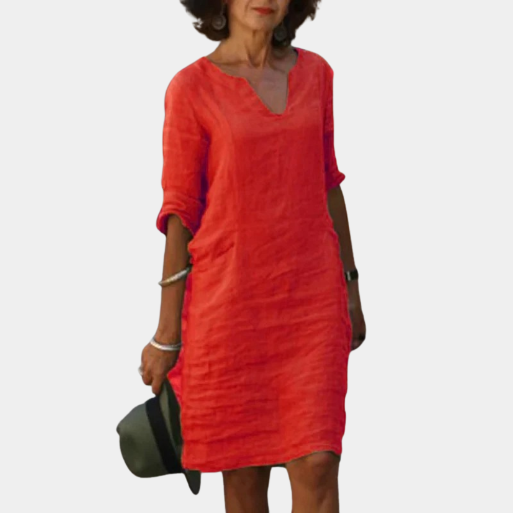 Livia - Casual letnia sukienka dla kobiet