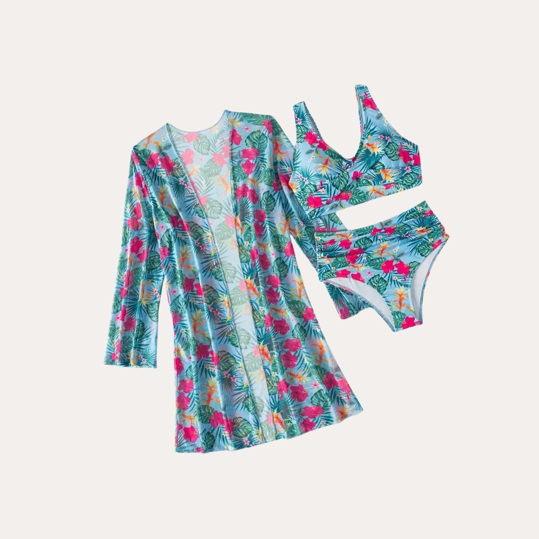Bikini Joanna Ensemble 3 Częściowy Styl Letni