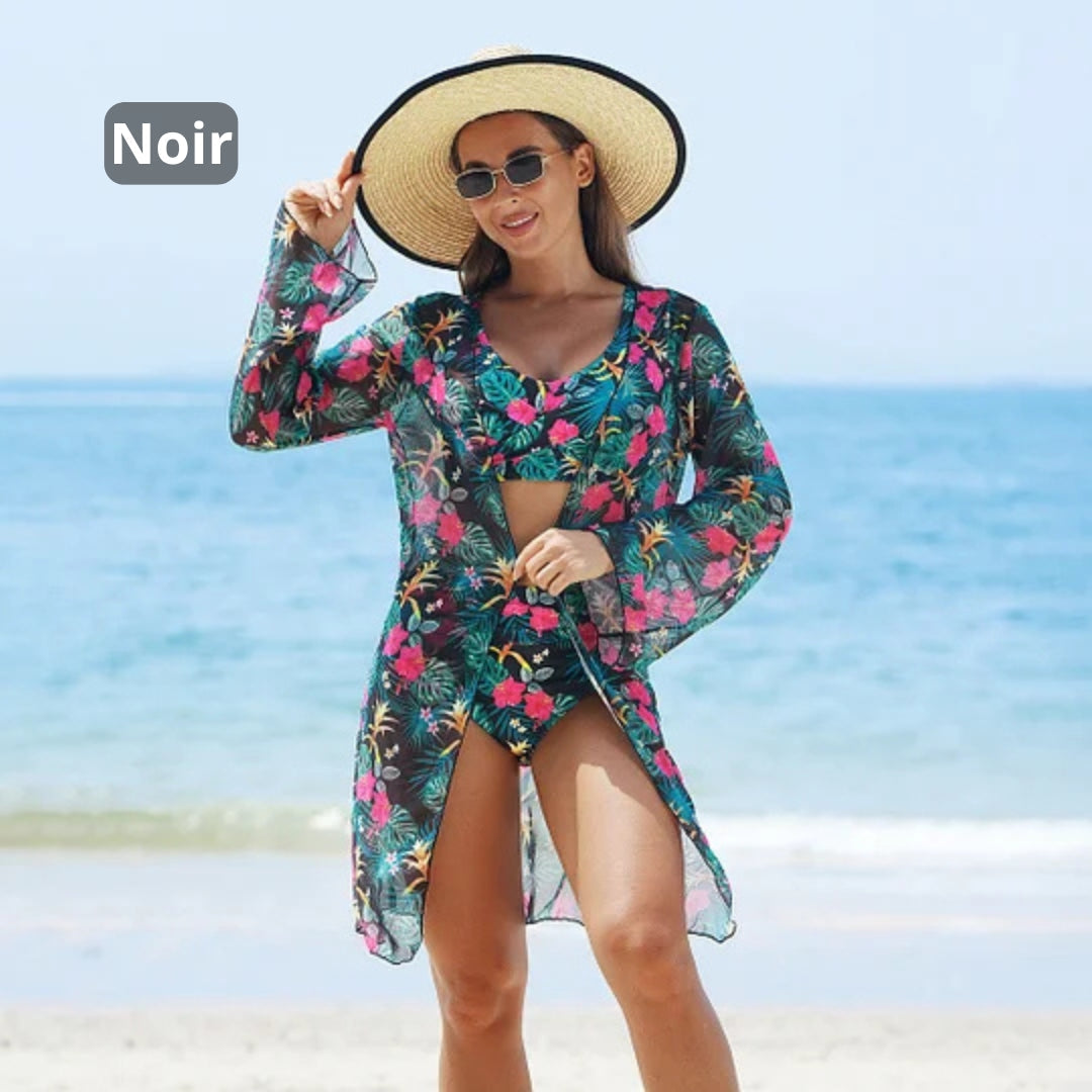 Bikini Joanna Ensemble 3 Częściowy Styl Letni