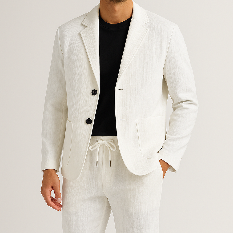 Nathan | Zestaw Marynarki w Stylu Smart-Casual