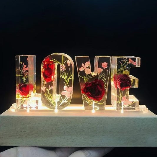 Ręcznie robiona Kwiatowa Lampa Nocna dla Marzycielskiego Klimatu