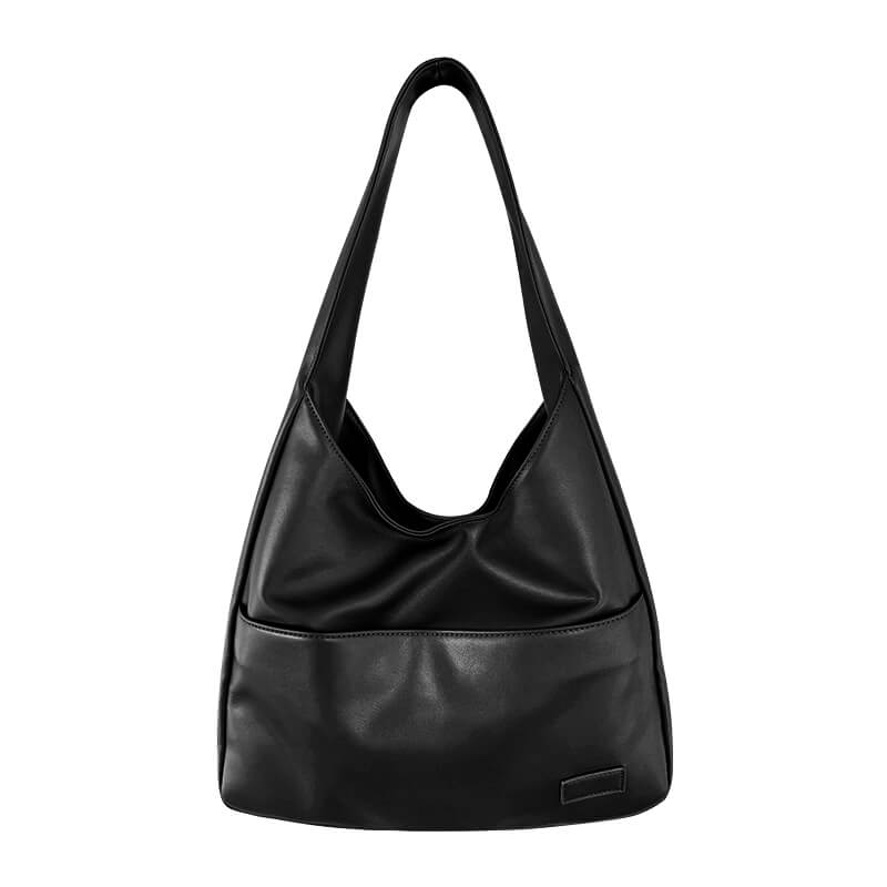Monica | Skórzana torba hobo na ramię