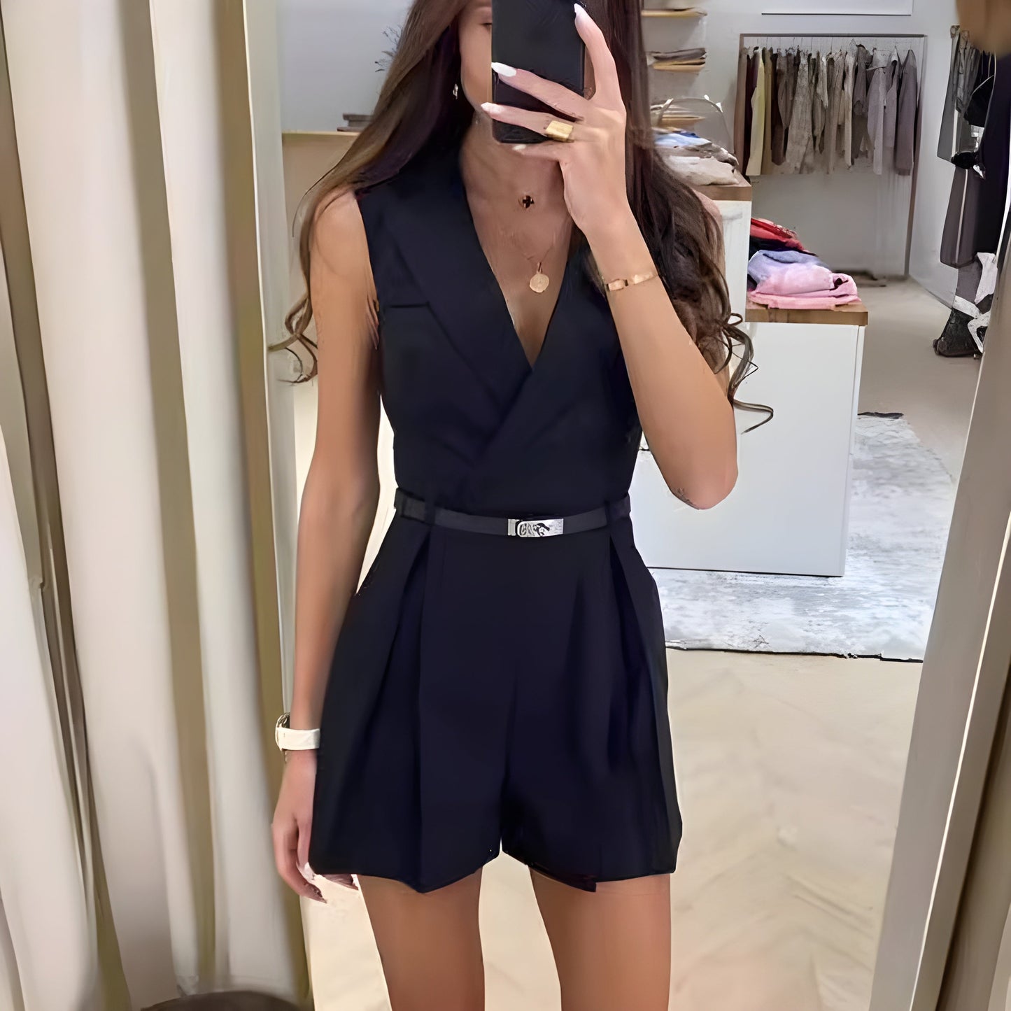 Elegancki Letni Kombinezon Stefania dla Kobiet
