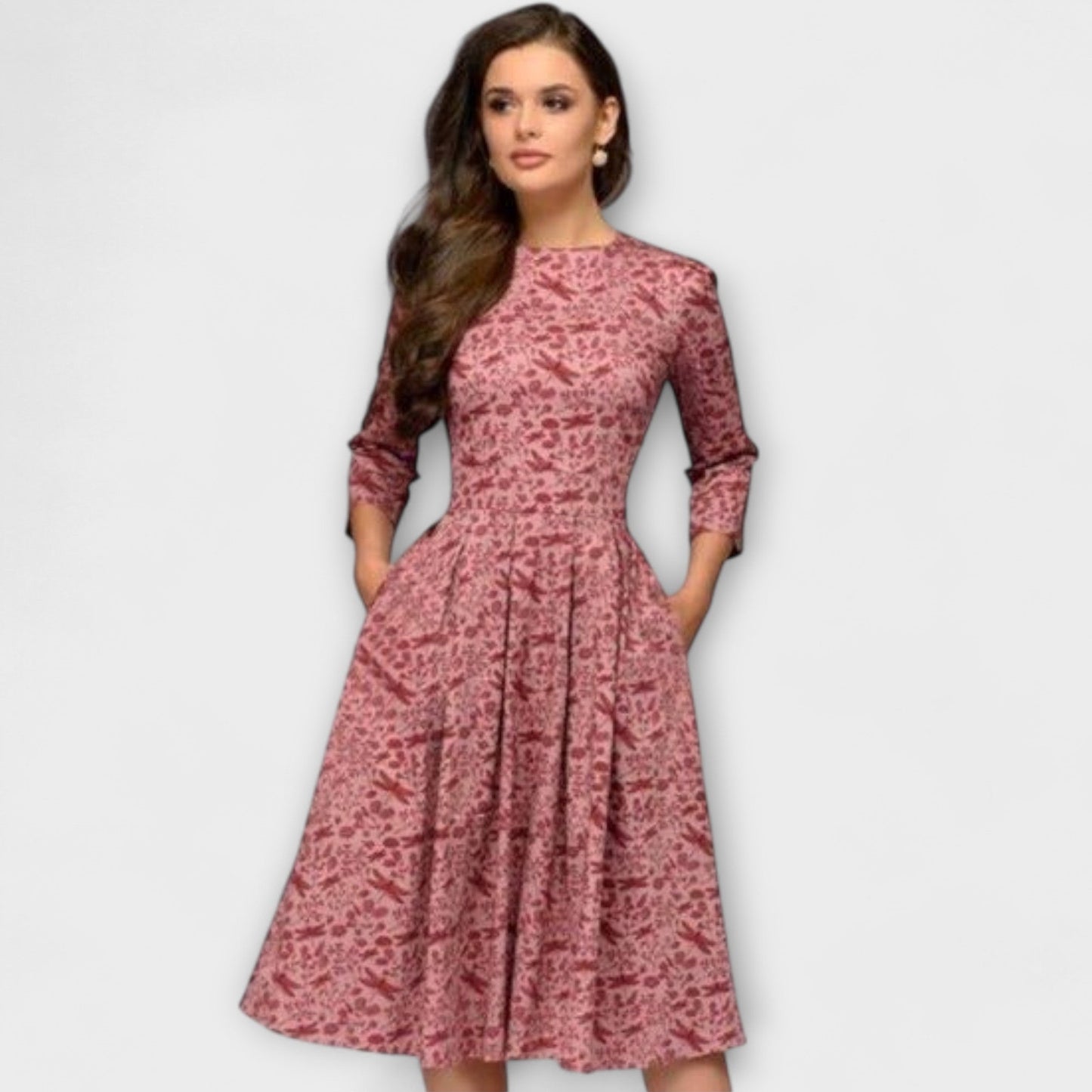 Elegancka sukienka do kolan