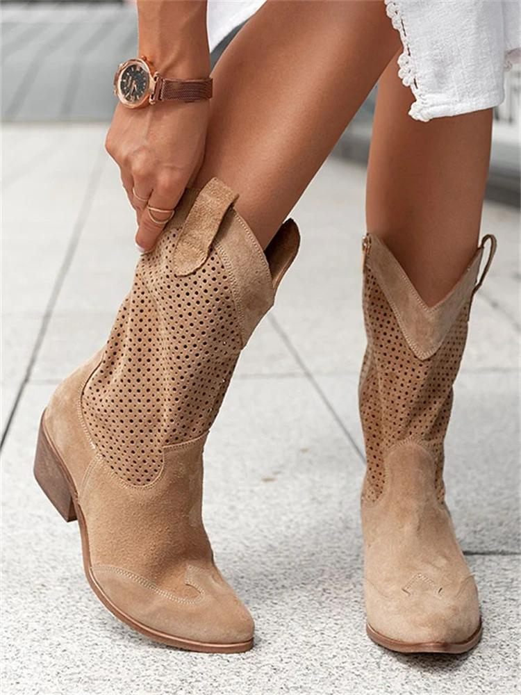 Damskie buty kowbojskie Savanna – Styl Western i Codzienna Wygoda