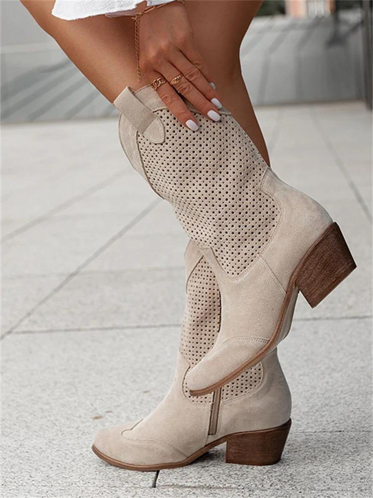 Damskie buty kowbojskie Savanna – Styl Western i Codzienna Wygoda