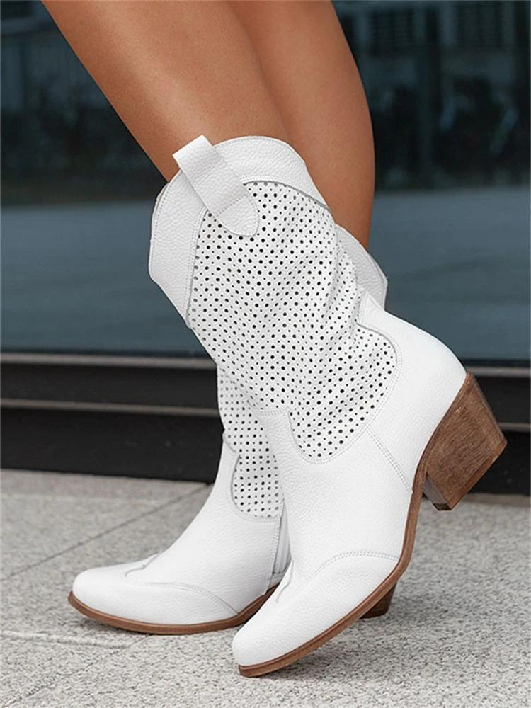 Damskie buty kowbojskie Savanna – Styl Western i Codzienna Wygoda