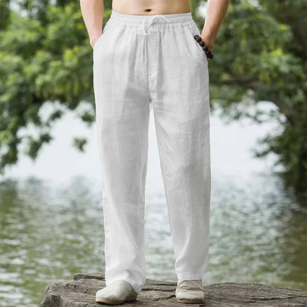 Ethan | Luźne Spodnie Letnie