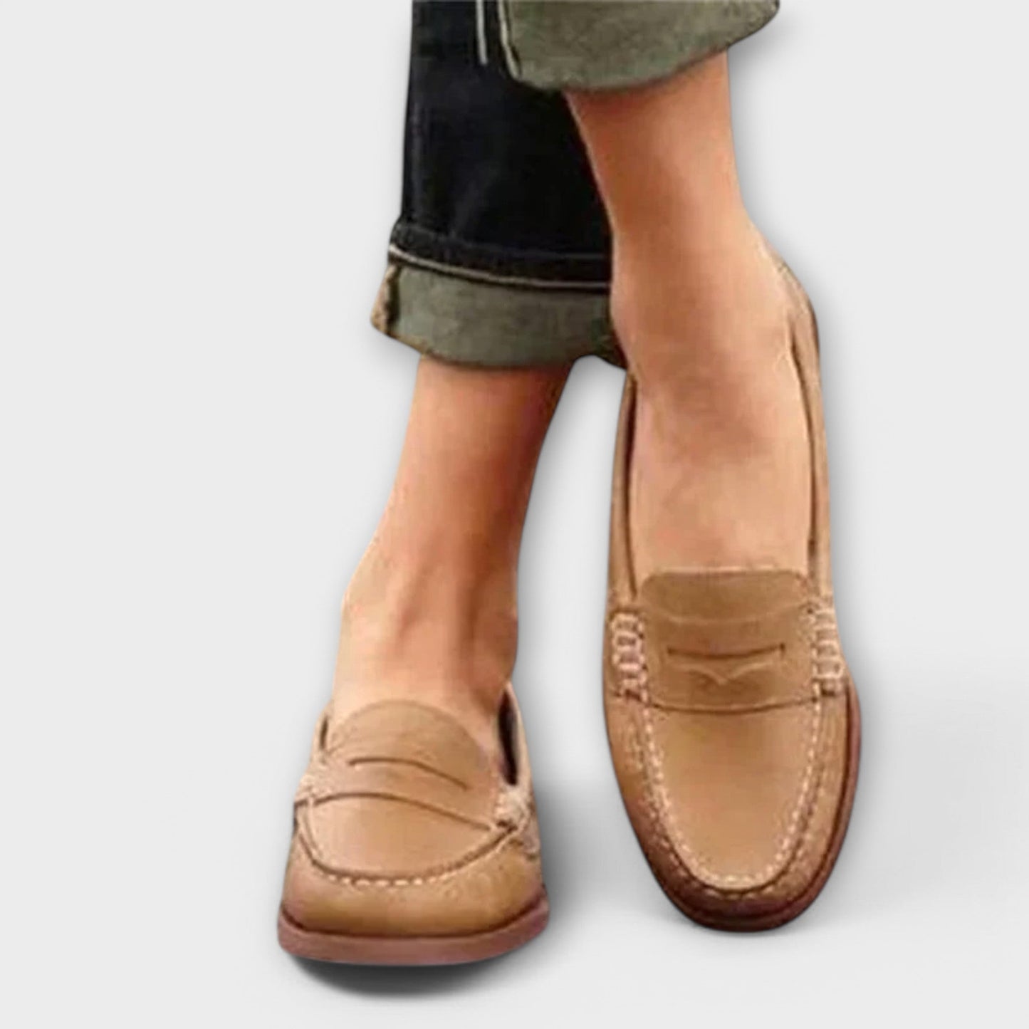 Eline Klasyczne Damskie Loafersy