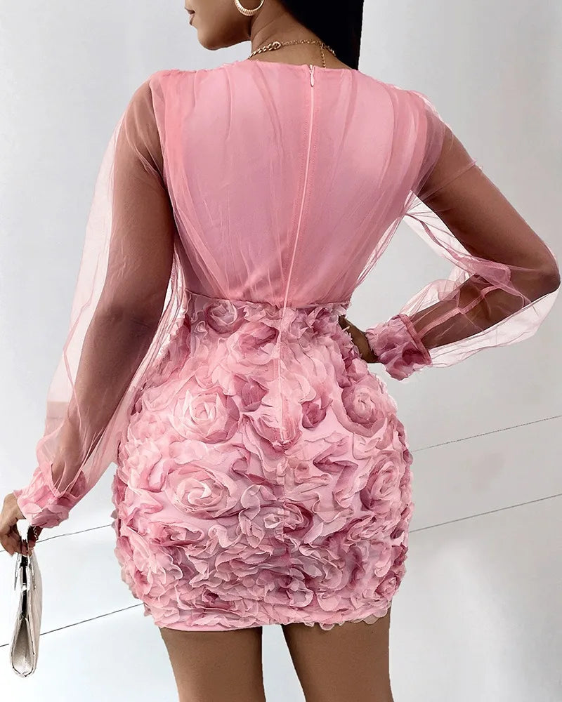 Tanja™ | Elegancka Sukienka z Rozetami