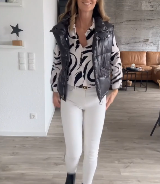 Bluzka na jesień z nadrukiem