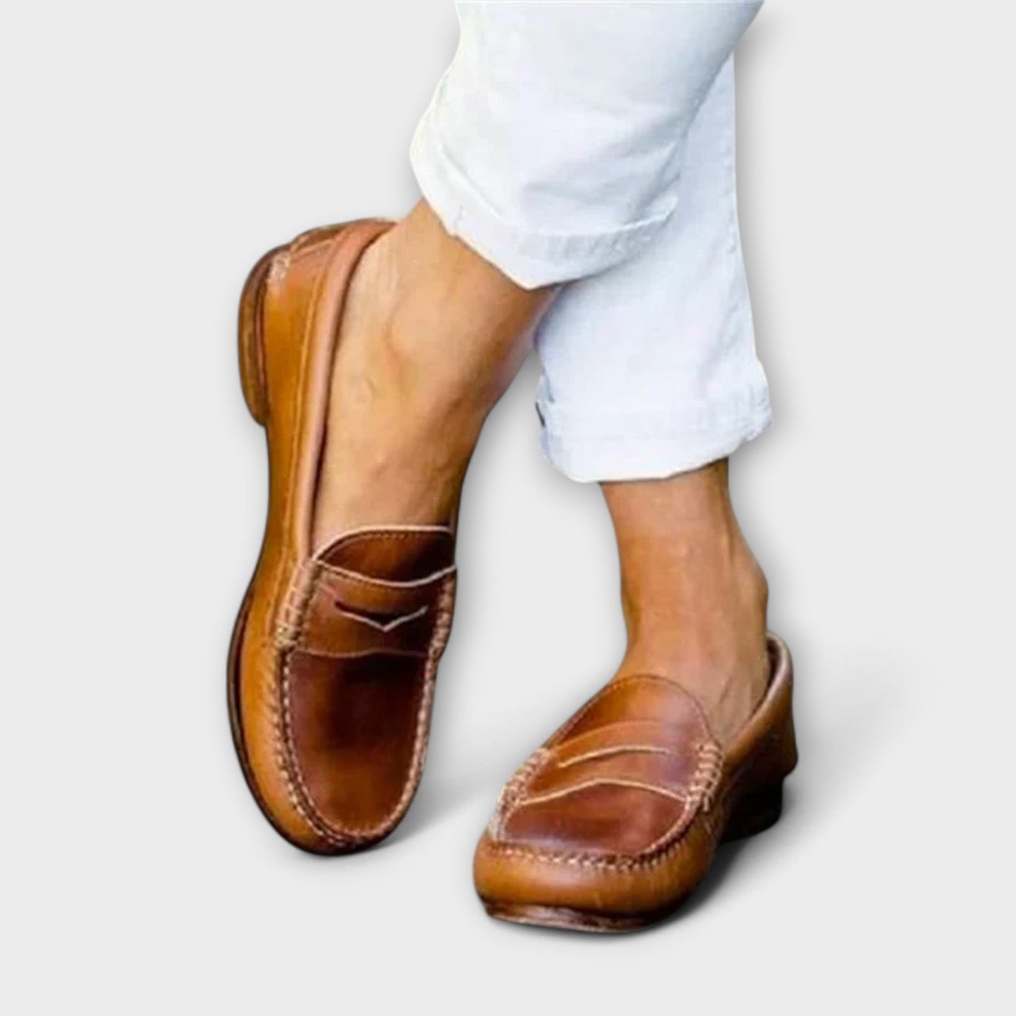 Eline Klasyczne Damskie Loafersy