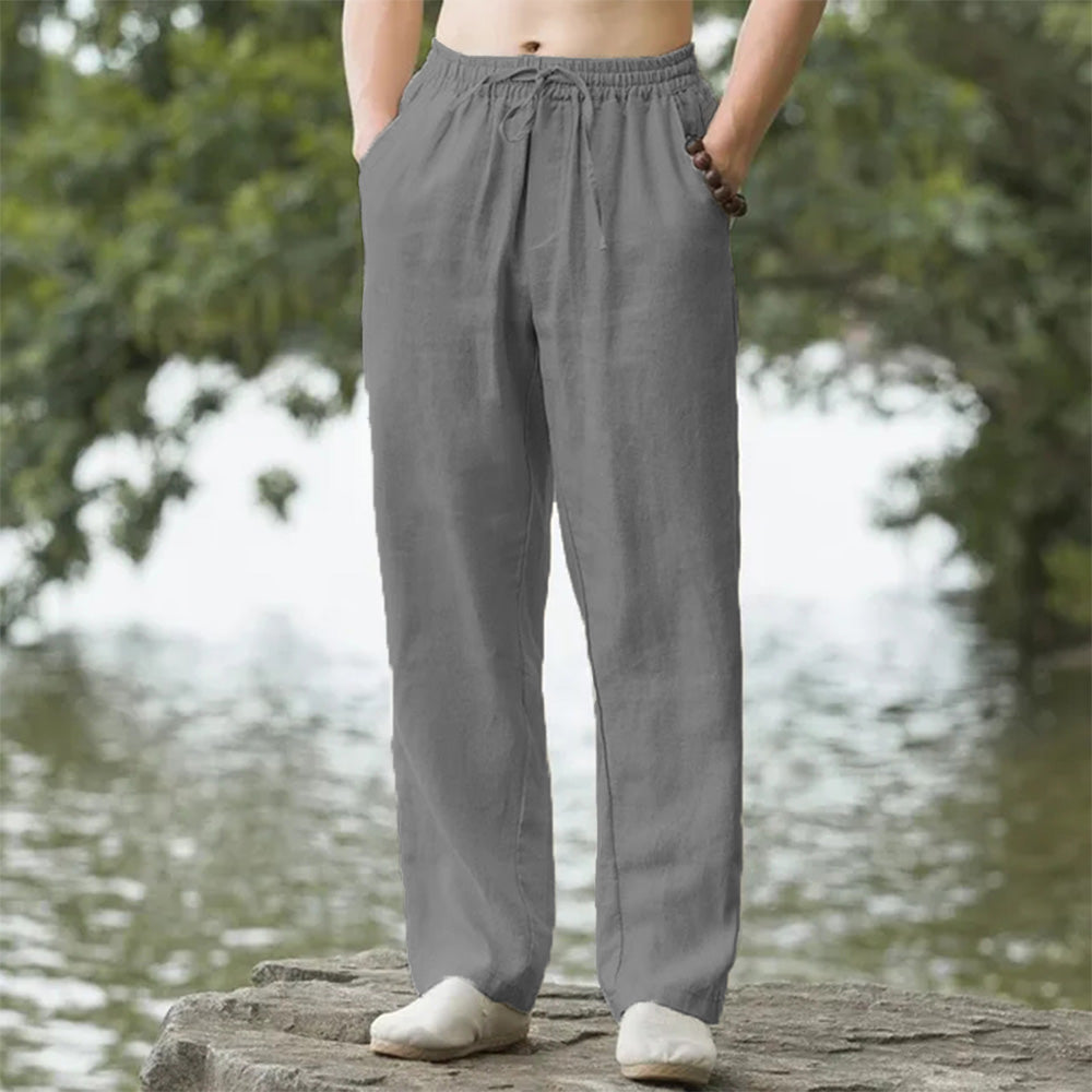 Ethan | Luźne Spodnie Letnie