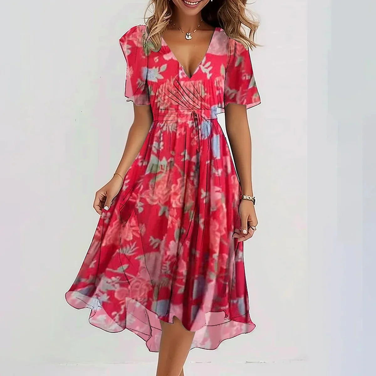 Agnieszka | Elegancka sukienka na lato