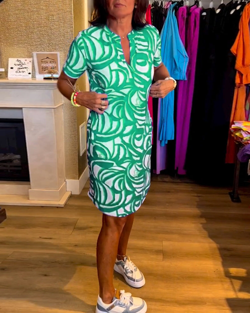 Sukienka Sloane - Krótki Rękaw