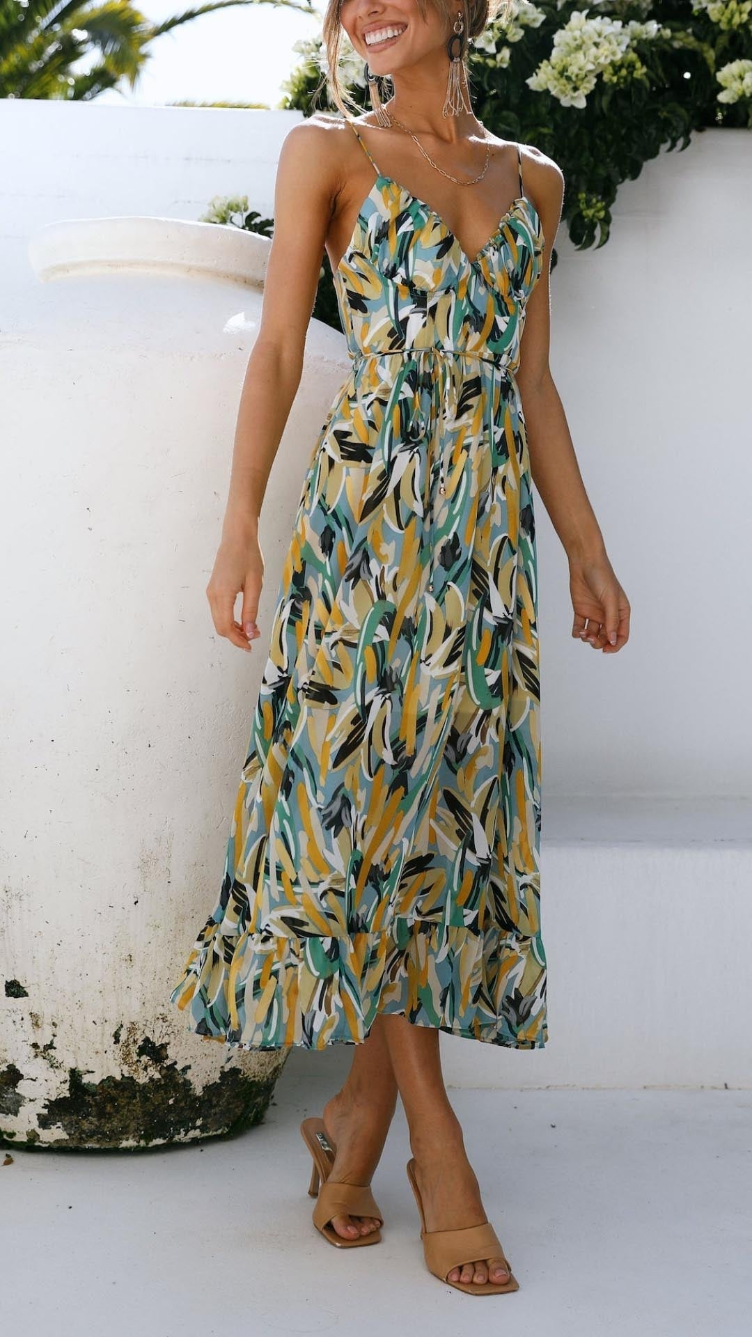 Constance | Letnia Sukienka Maxi