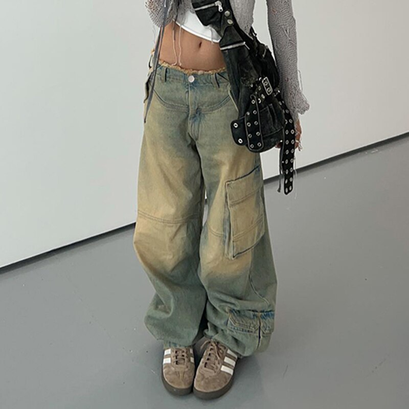 Jeanne - Prane cargojeans dla kobiet