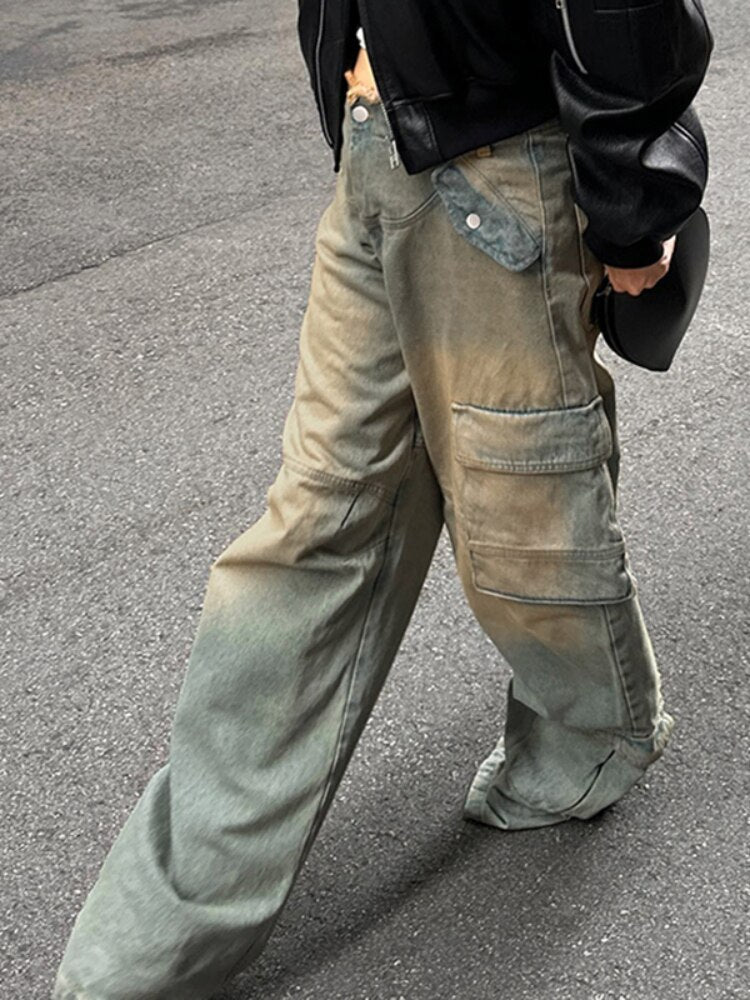Jeanne - Prane cargojeans dla kobiet