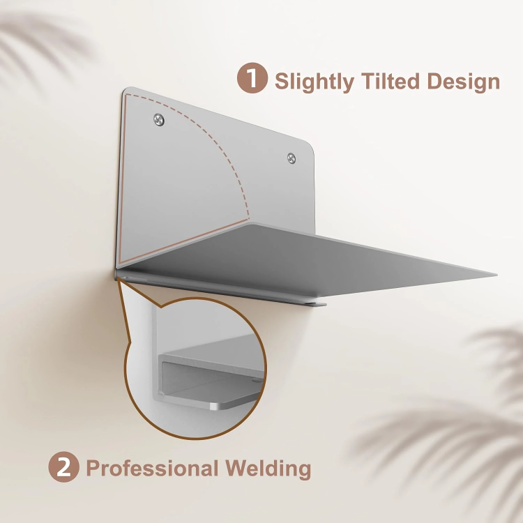 Wyświetl swoje książki jak za pomocą magii dzięki tej niewidocznej półce