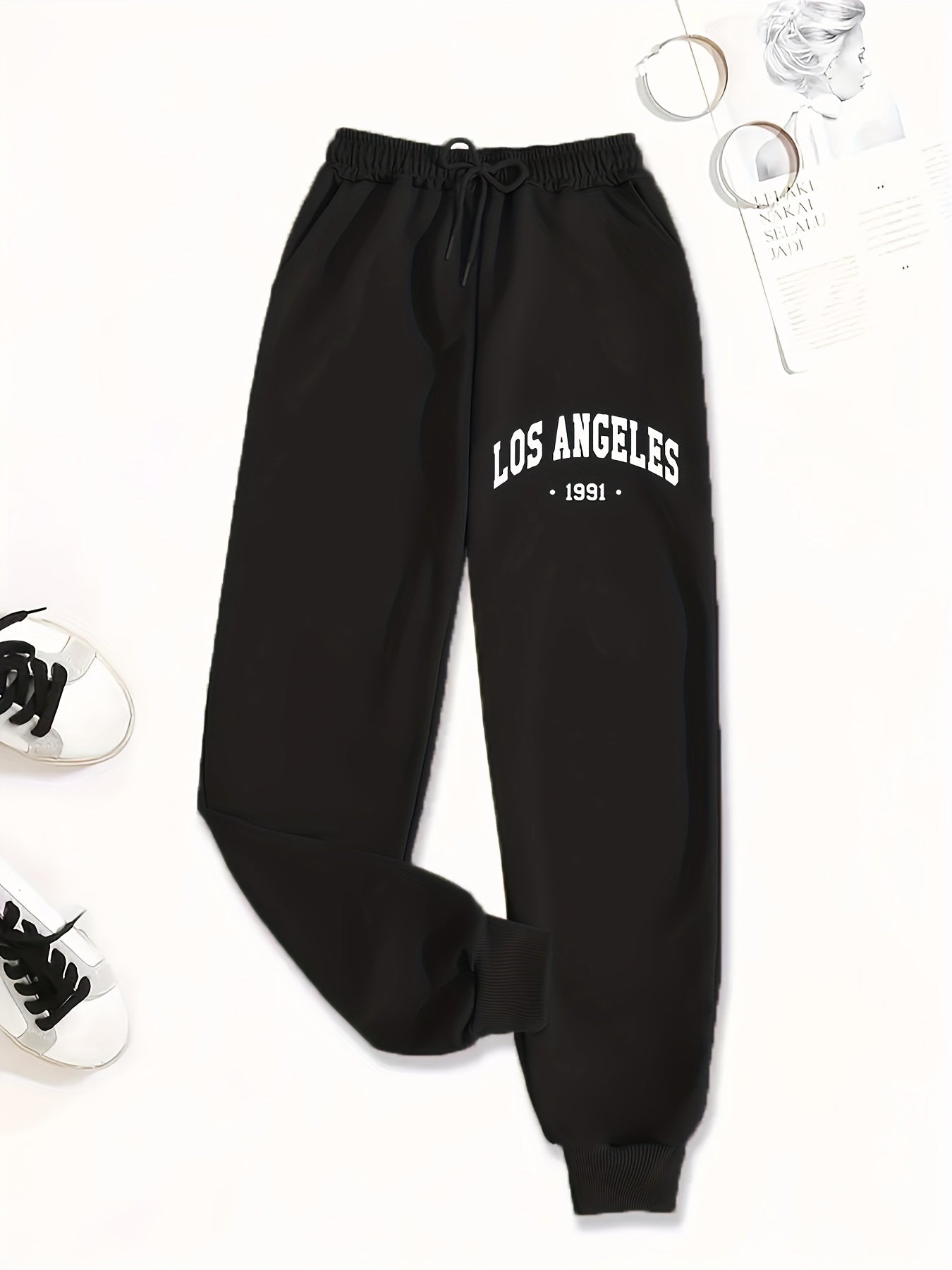 Lotte | Eleganckie casual damskie spodnie dresowe